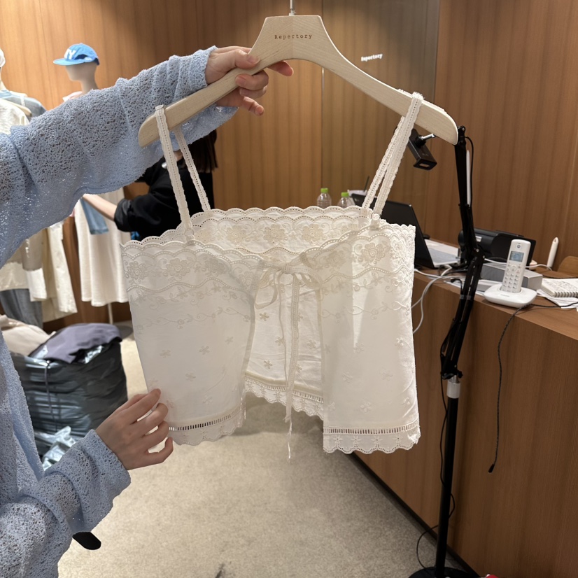 REPERTORY韓國直郵女士新款職業熱賣26春夏吊帶背心不含內搭REPERTORY吊帶/背心