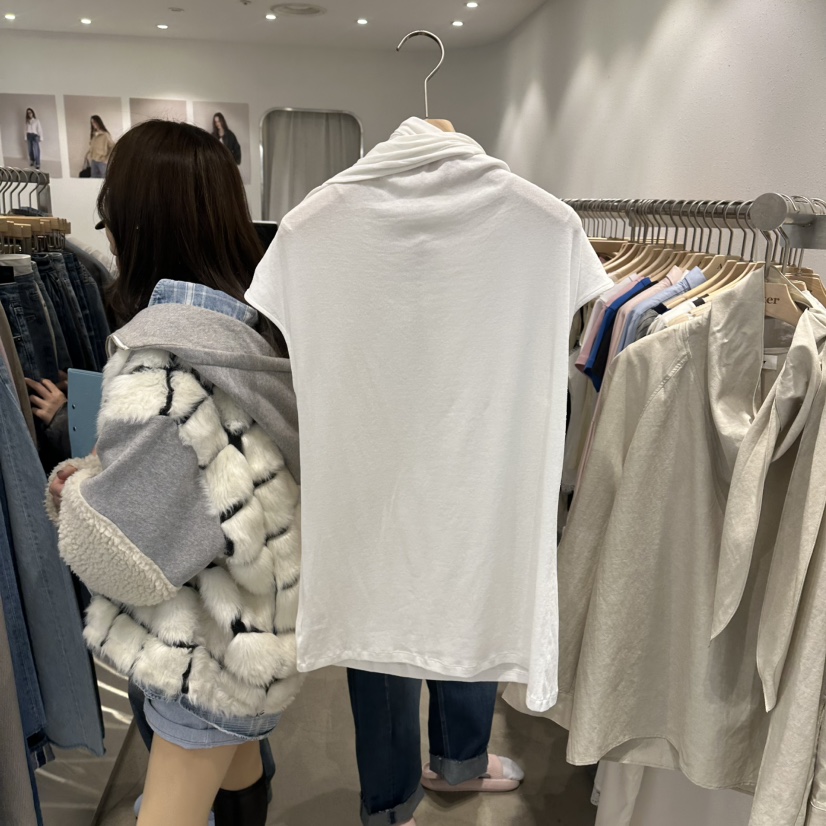 ACKER韓國代購女裝新品推薦職業時尚休閑熱賣26春夏人氣T恤ACKERT恤