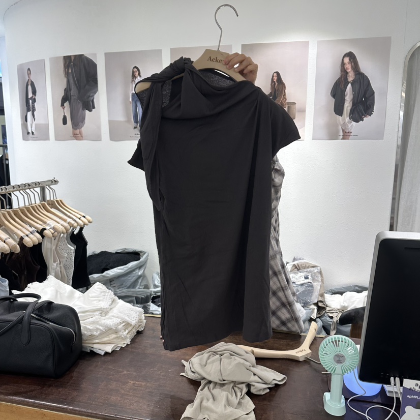 ACKER韓國代購女裝新品推薦職業時尚休閑熱賣26春夏人氣T恤ACKERT恤圖色3