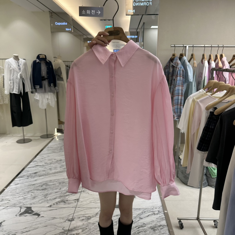 FORMING-P韓國代購女士新品熱賣人氣襯衫蕾絲衫不含飾品FORMING-P襯衫/蕾絲衫圖色2