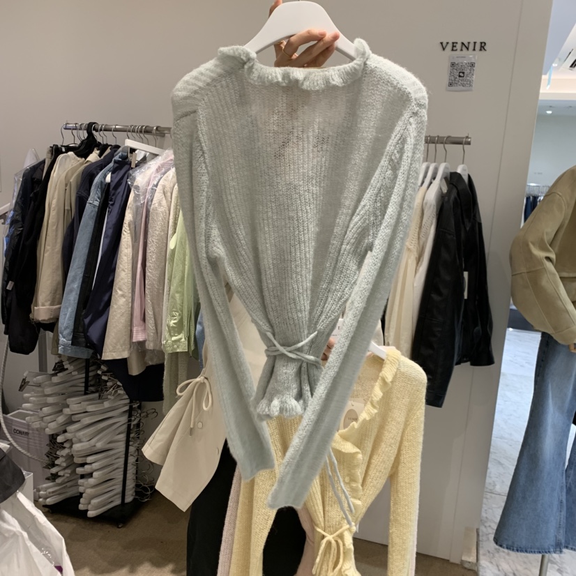 VENIR-a韓國直郵實拍女士新款職業休閑時尚26春夏針織衫VENIR-a針織衫