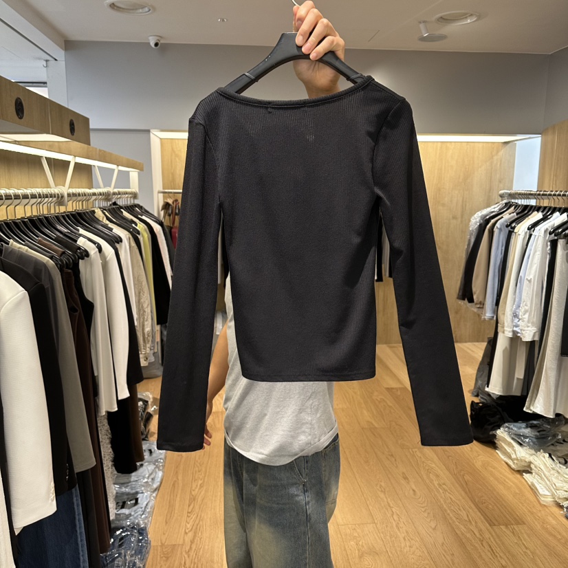 LEFANCY韓國代購女士新款推薦人氣時尚職業26春夏長袖T恤LEFANCY長袖T恤