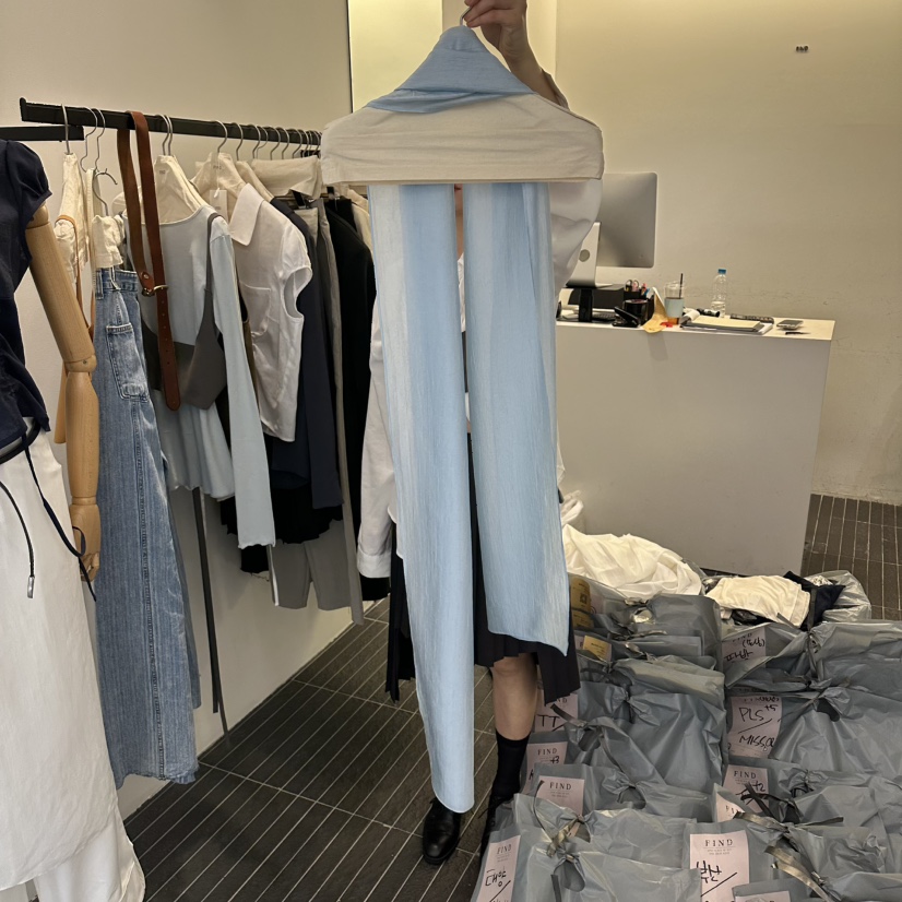 FIND-P韓國東大門代購女裝新款推薦熱賣時尚圍巾披肩圍巾FIND-P圍巾/披肩