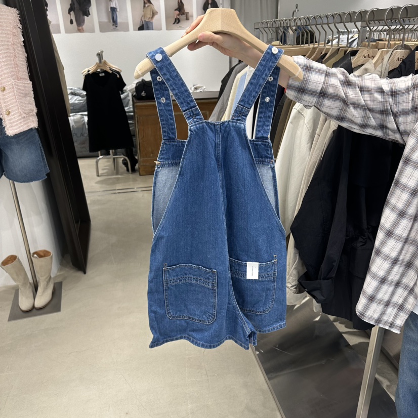 ACKER韓國直郵女士新品26春夏推薦人氣職業休閑熱賣背帶褲ACKER背帶褲