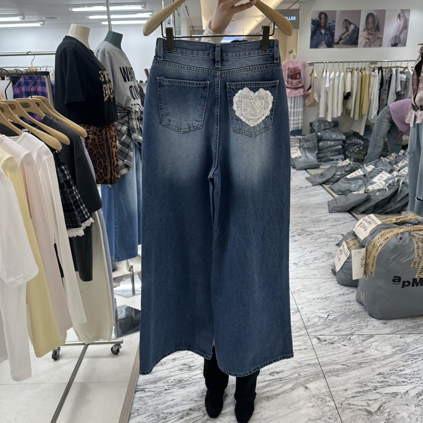 FORMING-P韓國東大門代購女裝新款熱賣職業人氣休閑牛仔褲FORMING-P牛仔褲