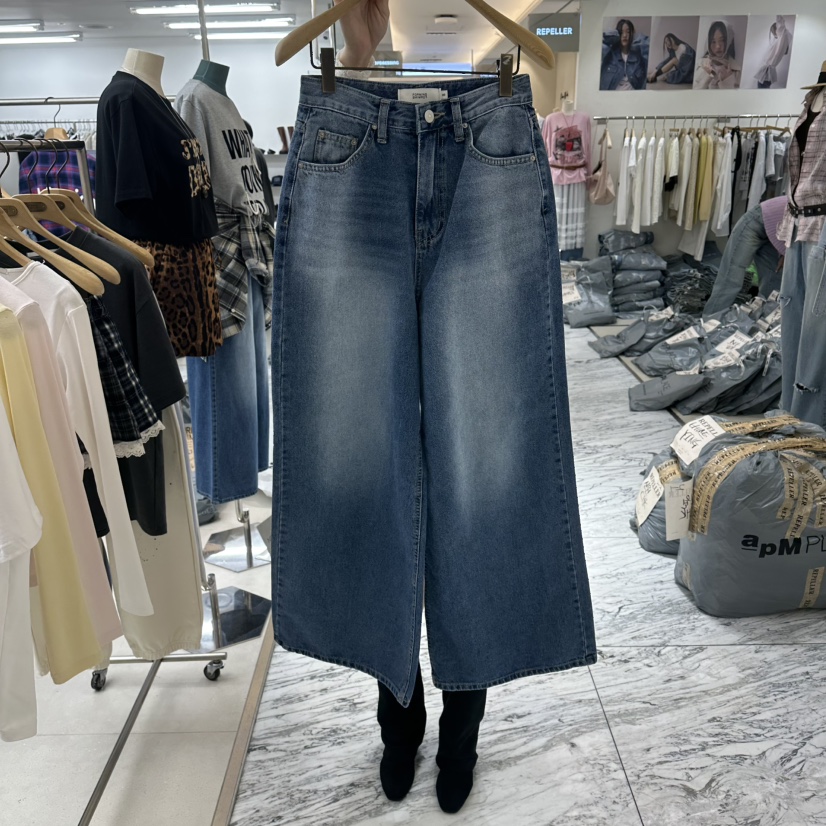 FORMING-P韓國東大門代購女裝新款熱賣職業人氣休閑牛仔褲FORMING-P牛仔褲圖色1