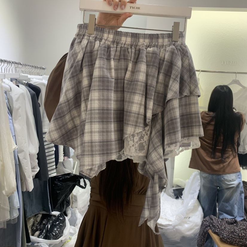 TYCHE韓國直郵女士新品26春夏真品時尚職業熱賣休閑人氣短裙TYCHE短裙圖色2