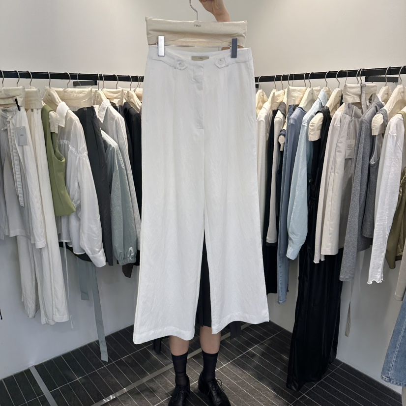 FIND-P韓國直郵實拍女裝新款熱賣推薦休閑時尚職業休閑褲FIND-P休閑褲圖色1