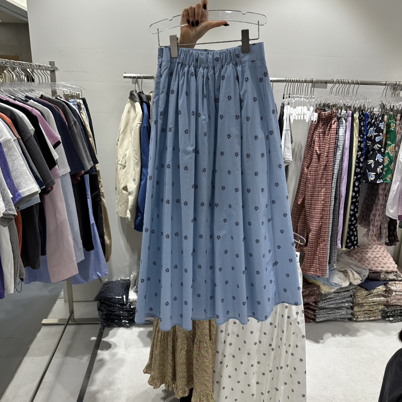 COMBO韓國代購女裝新品熱賣休閑時尚職業人氣26春夏推薦長裙COM_BO長裙