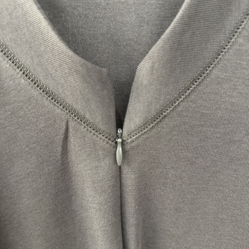 LEFANCY東大門直郵女士新品26春夏職業推薦真品長袖T恤拉鏈LEFANCY長袖T恤