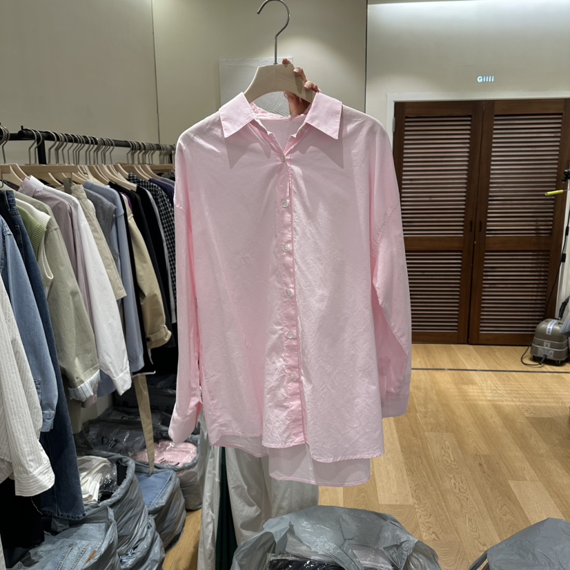 GILLI韓國東大門代購女士新款人氣時尚26春夏推薦襯衫蕾絲衫GILLI襯衫/蕾絲衫圖色1