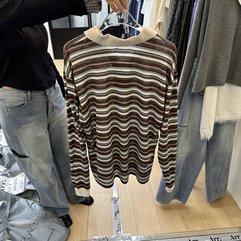 ARR韓國東大門代購女裝新品26春夏時尚休閑人氣職業針織衫ARR針織衫