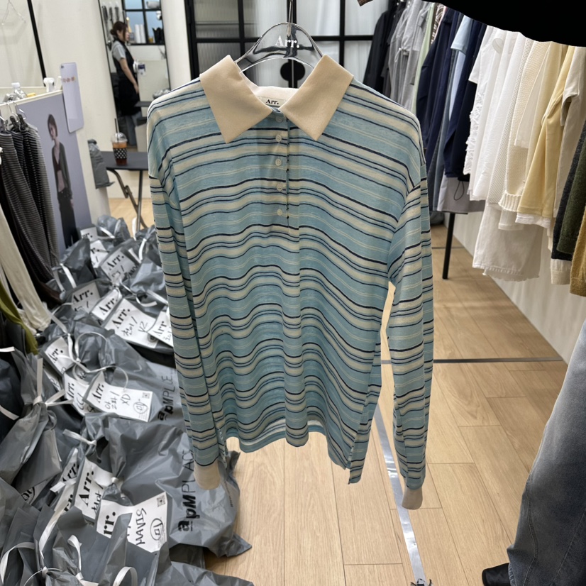 ARR韓國東大門代購女裝新品26春夏時尚休閑人氣職業針織衫ARR針織衫圖色2