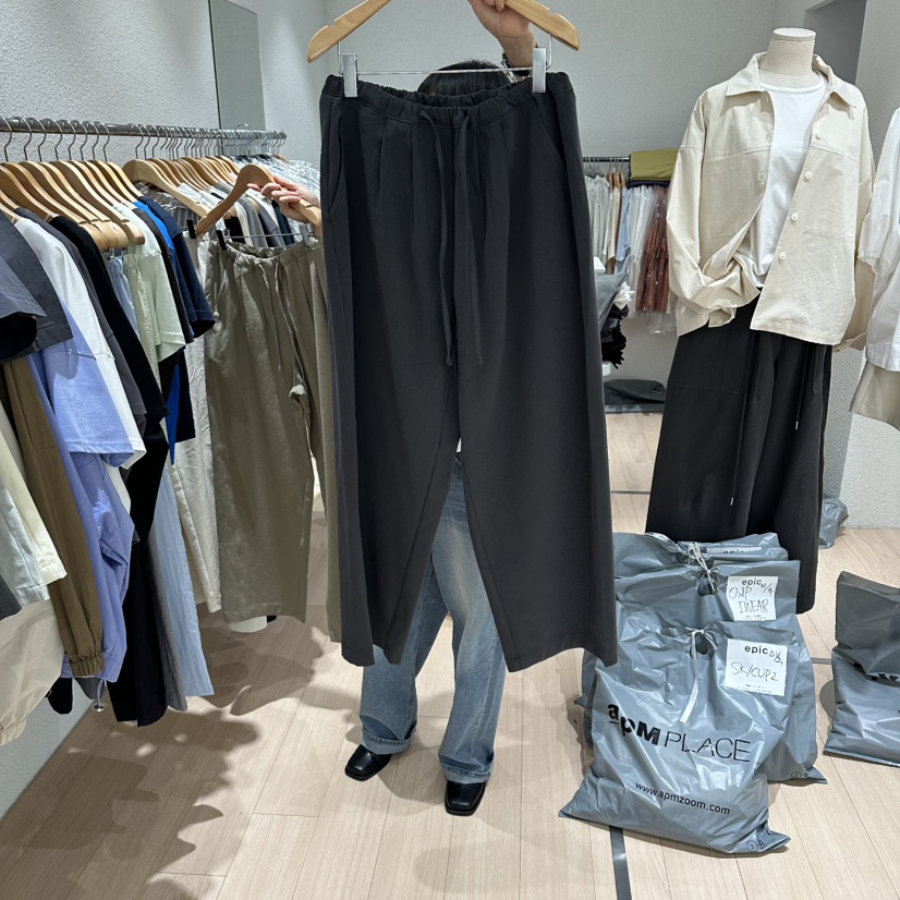 EPIC-S韓國代購女裝新款26春夏推薦休閑時尚人氣休閑褲棉EPIC-S休閑褲圖色3
