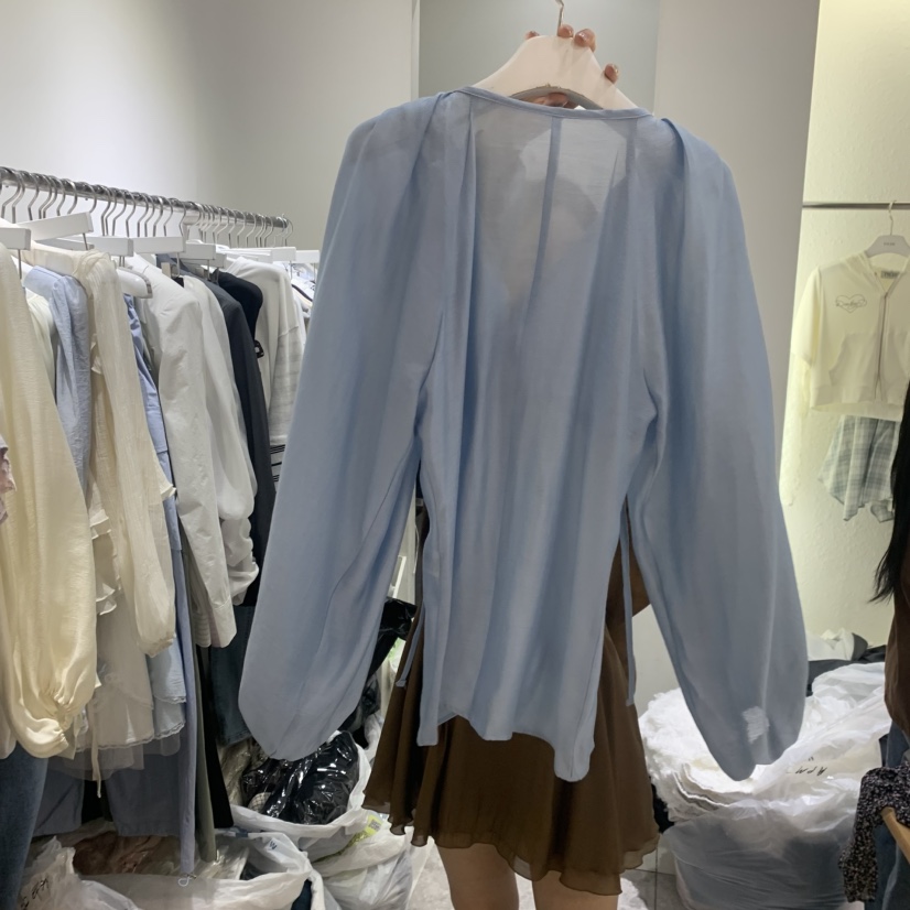 TYCHE韓國直郵女裝新款26春夏時尚真品人氣熱賣襯衫蕾絲衫TYCHE襯衫/蕾絲衫