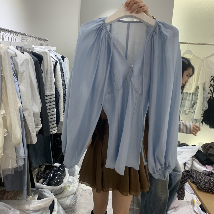 TYCHE韓國直郵女裝新款26春夏時尚真品人氣熱賣襯衫蕾絲衫TYCHE襯衫/蕾絲衫圖色2