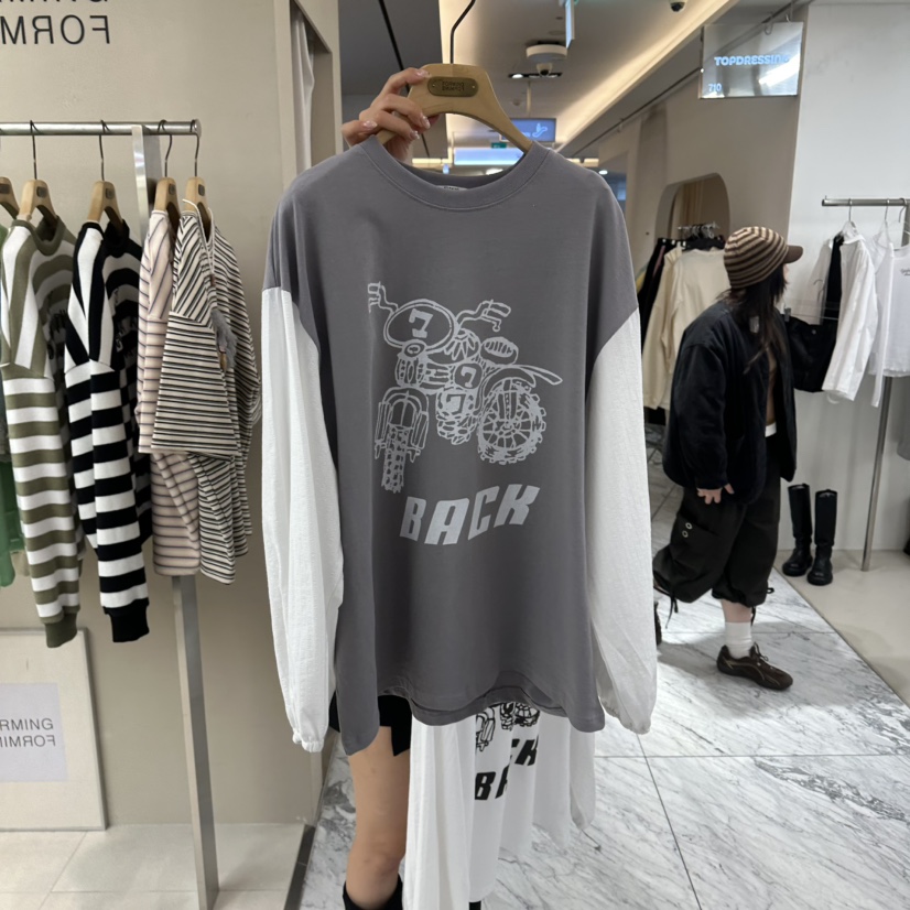 FORMING-P東大門實拍女士新品人氣職業熱賣休閑真品長袖T恤FORMING-P長袖T恤圖色2