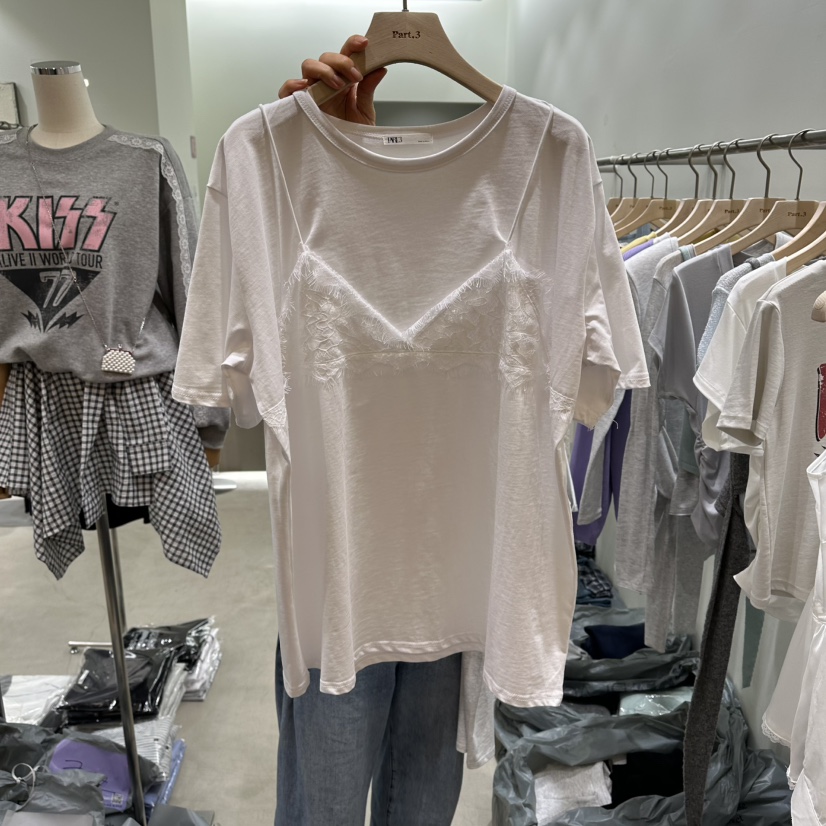 PART3東大門代購女士新品熱賣休閑26春夏職業真品時尚T恤Part.3T恤圖色1