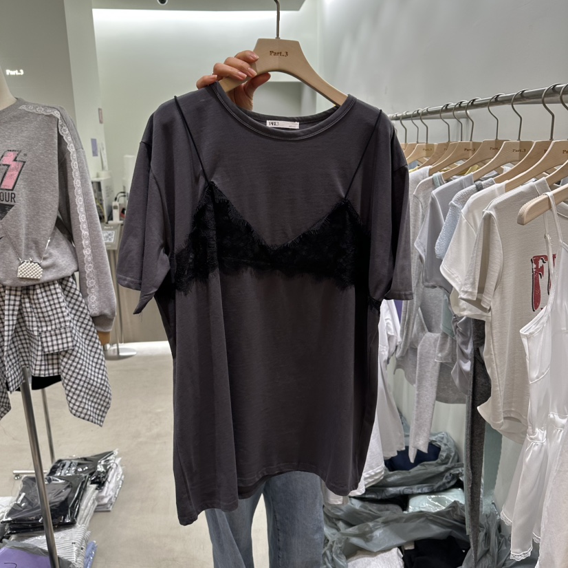 PART3東大門代購女士新品熱賣休閑26春夏職業真品時尚T恤Part.3T恤圖色3