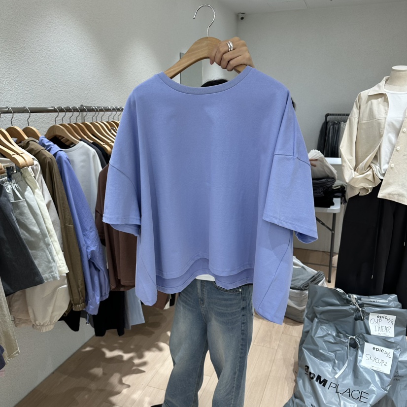 EPIC-S韓國代購女裝新品休閑時尚推薦熱賣職業人氣26春夏T恤EPIC-ST恤圖色3