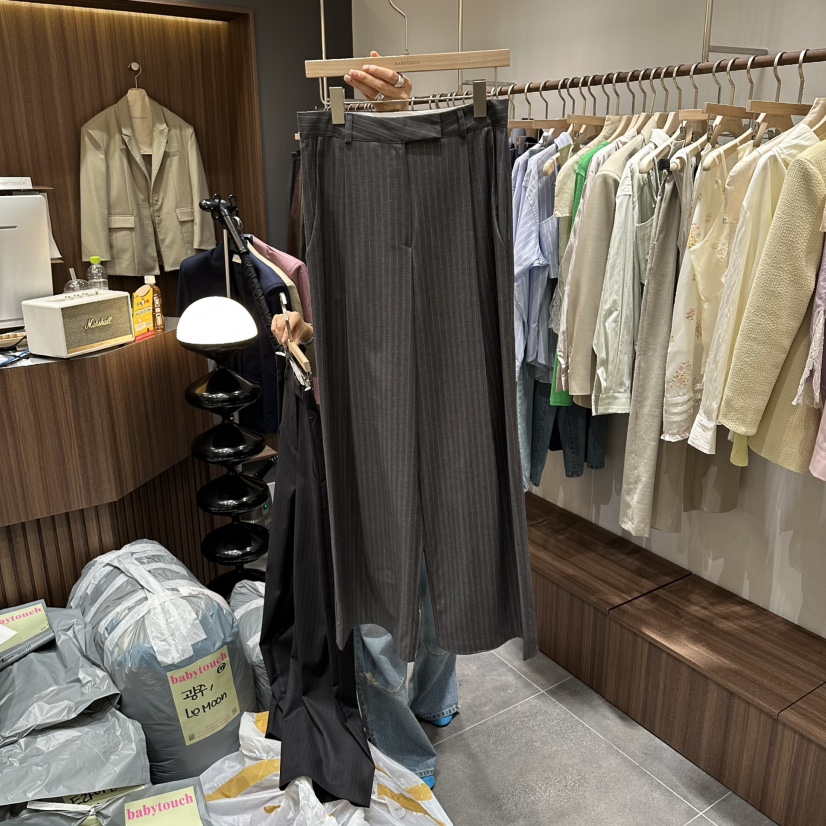 BABYTOUCH韓國代購女裝新品26春夏時尚推薦熱賣休閑休閑褲BABYTOUCH休閑褲圖色1