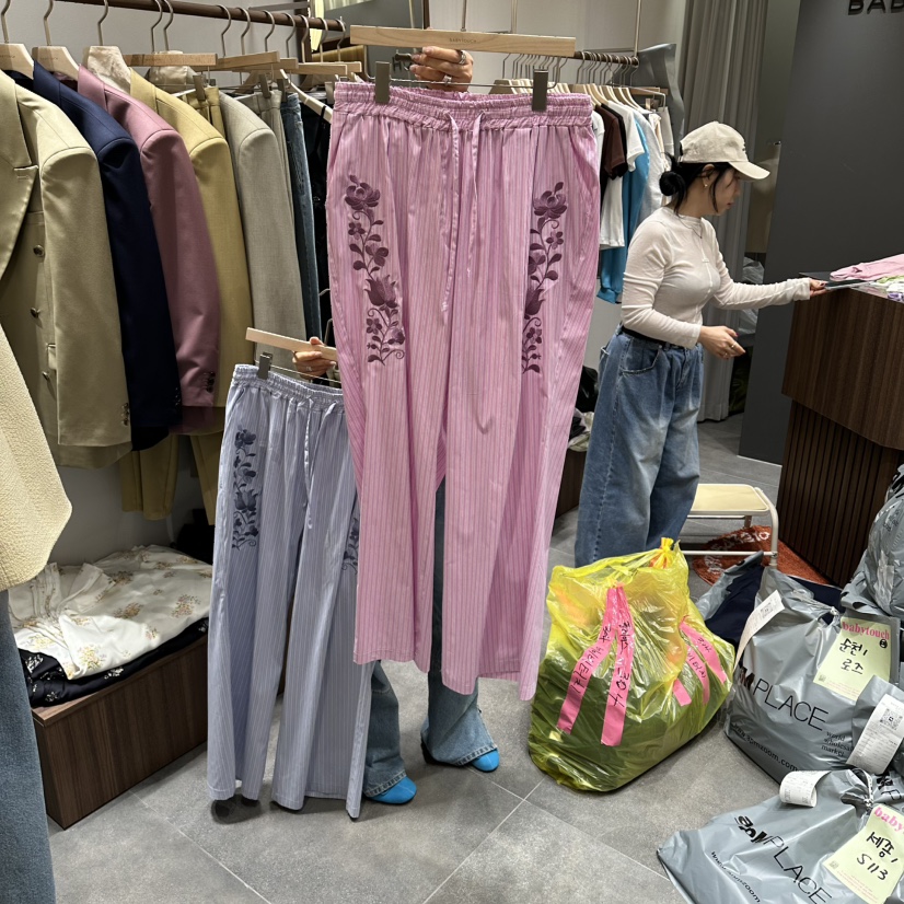 BABYTOUCH韓國代購女士新品休閑推薦熱賣職業時尚人氣休閑褲BABYTOUCH休閑褲圖色2