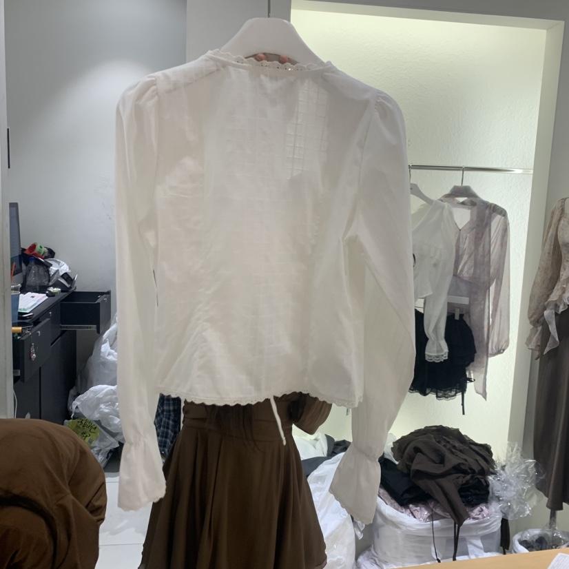 TYCHE東大門實拍女士新款時尚熱賣休閑真品推薦襯衫蕾絲衫TYCHE襯衫/蕾絲衫