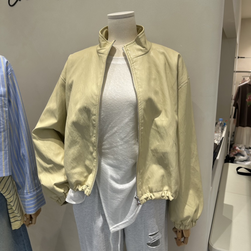 Color B韓國直郵實拍女士新品時尚人氣26春夏夾克不含內搭Color B夾克圖色2