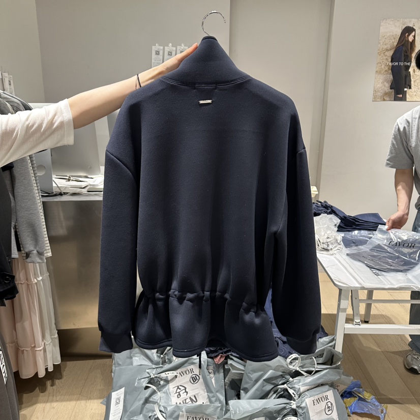 FAVOR-P韓國代購女裝新款休閑人氣熱賣26春夏職業夾克拉鏈FAVOR-P夾克