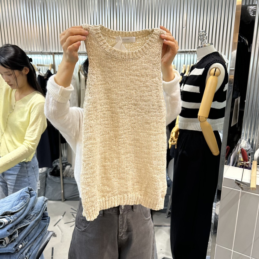 ALEGRE韓國東大門直郵女裝新品熱賣時尚人氣休閑吊帶背心ALEGRE吊帶/背心圖色3