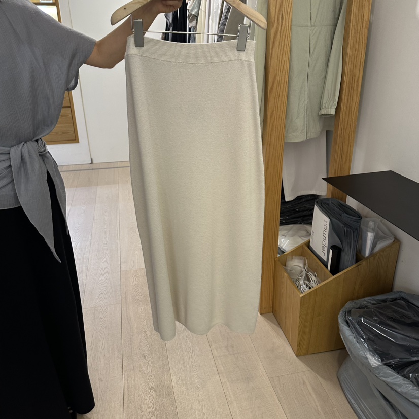 ROUNDER韓國東大門代購女裝新款休閑時尚人氣職業長裙棉質ROUNDER長裙圖色1