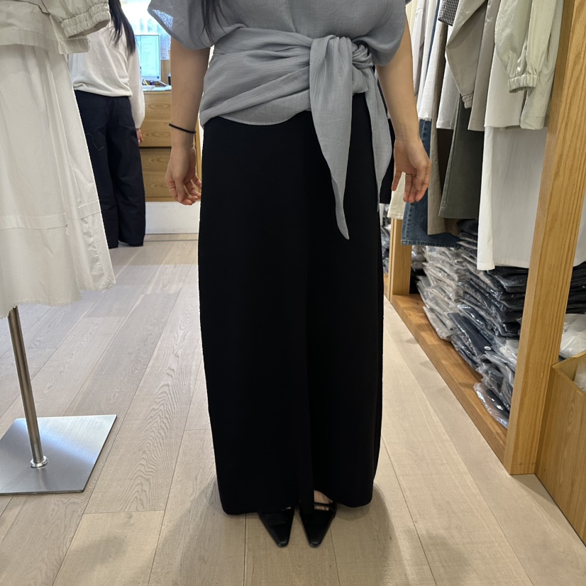 ROUNDER韓國東大門代購女裝新款休閑時尚人氣職業長裙棉質ROUNDER長裙圖色2