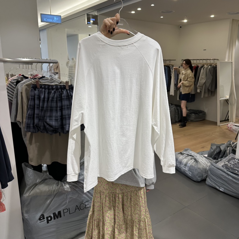 COMBO東大門直郵女裝新品熱賣職業人氣推薦時尚休閑長袖T恤COM_BO長袖T恤