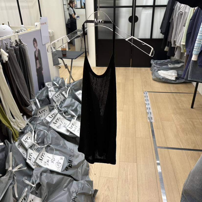 ARR韓國東大門直郵女裝新品人氣休閑推薦26春夏職業吊帶背心ARR吊帶/背心圖色3