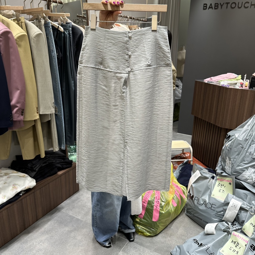 BABYTOUCH韓國直郵實拍女裝新品熱賣人氣職業半身裙中短裙BABYTOUCH半身裙/中短裙