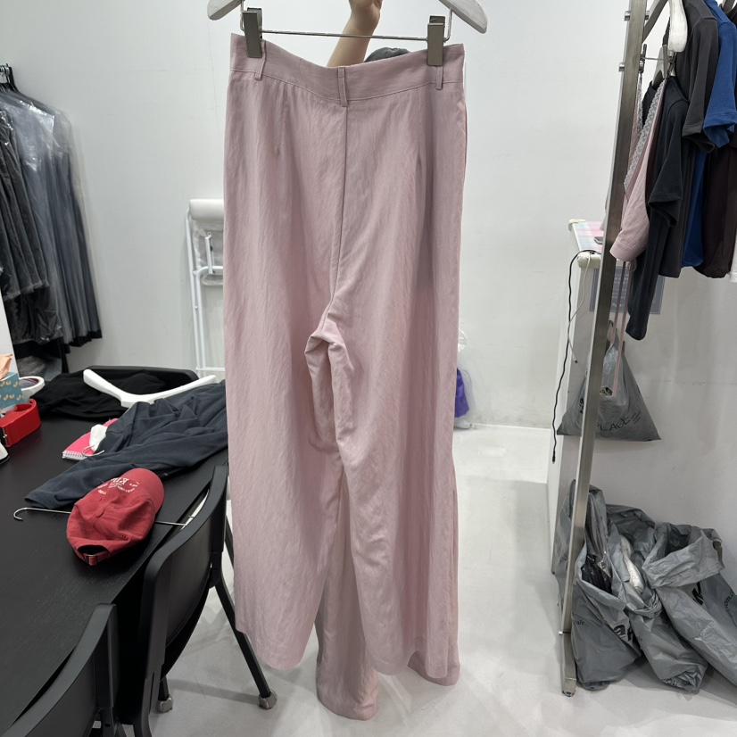 VISUAL SPACE/PAGE92/FLEISCHER韓國直郵實拍女士新品職業休閑褲闊腿褲VISUAL SPACE/PAGE92/FLEISCHER休閑褲