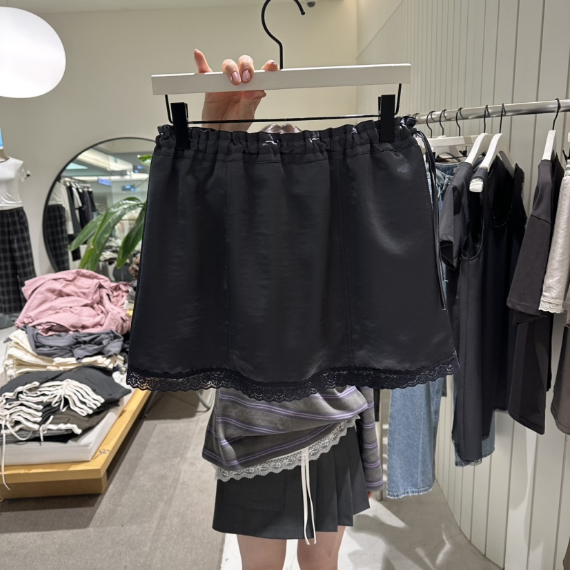 GRADE韓國代購女士新款真品熱賣人氣26春夏推薦休閑職業短裙GRADE短裙圖色2