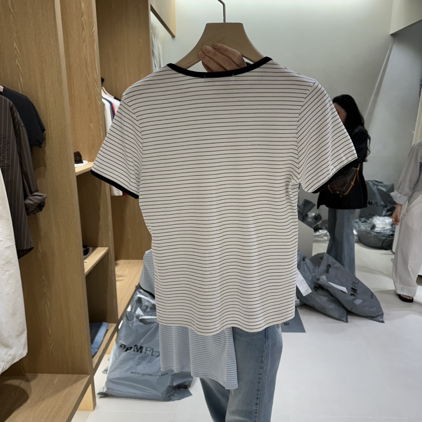 MILLIF韓國直郵女士新品推薦26春夏真品時尚休閑熱賣職業T恤MILLIFT恤