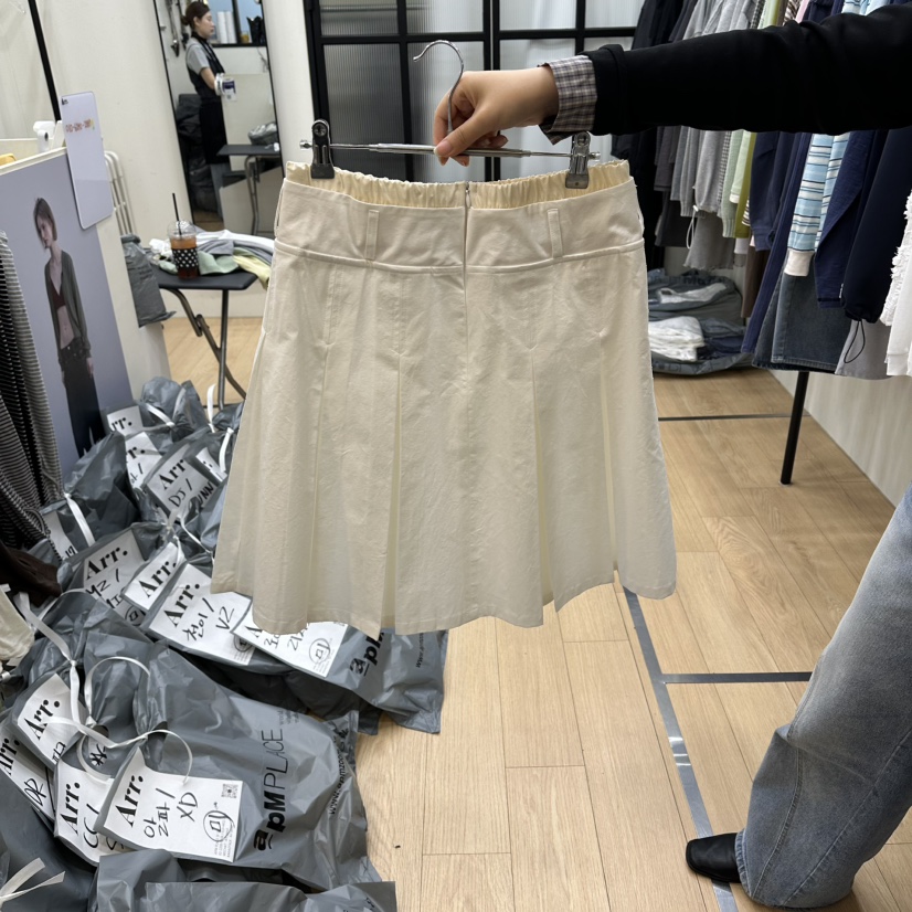 ARR韓國直郵女士新款休閑時尚熱賣人氣26春夏短裙不含腰帶ARR短裙