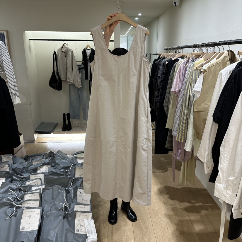 WINSOME韓國代購女士新品熱賣休閑職業推薦26春夏人氣連衣裙WINSOME連衣裙圖色2