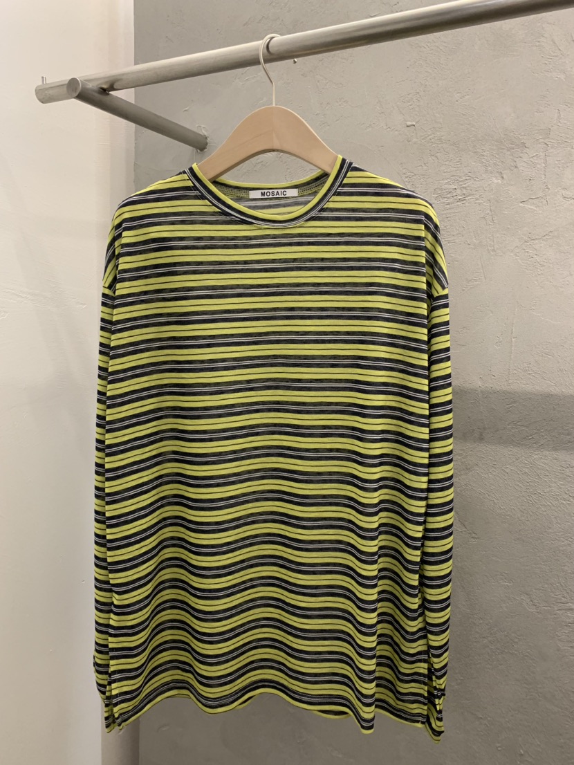 MOSAIC東大門代購女士新款人氣26春夏時尚真品職業長袖T恤MOSAIC長袖T恤圖色1