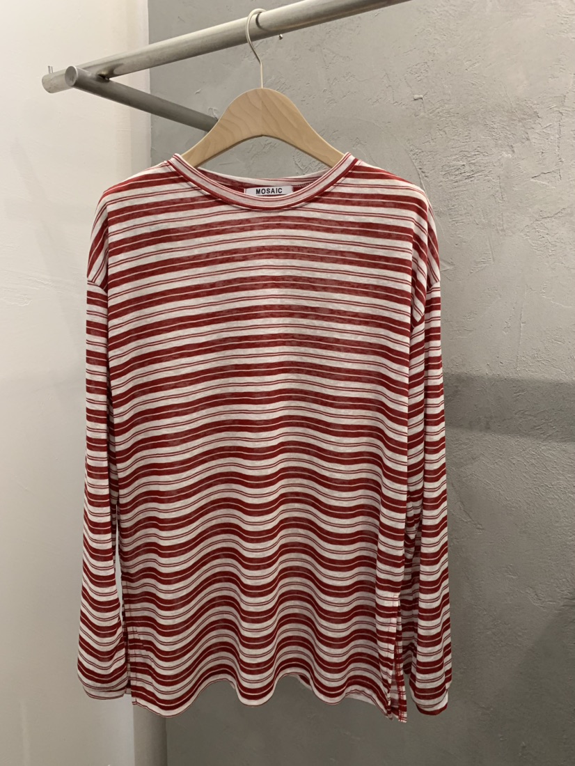 MOSAIC東大門代購女士新款人氣26春夏時尚真品職業長袖T恤MOSAIC長袖T恤圖色2