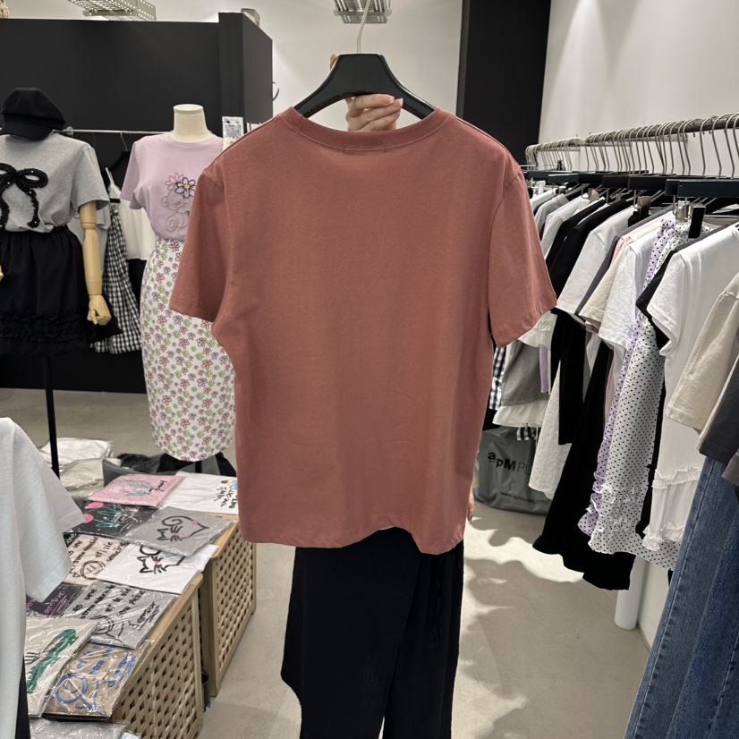 A.CES東大門實拍女裝新款職業時尚真品休閑推薦人氣26春夏T恤A.CEST恤