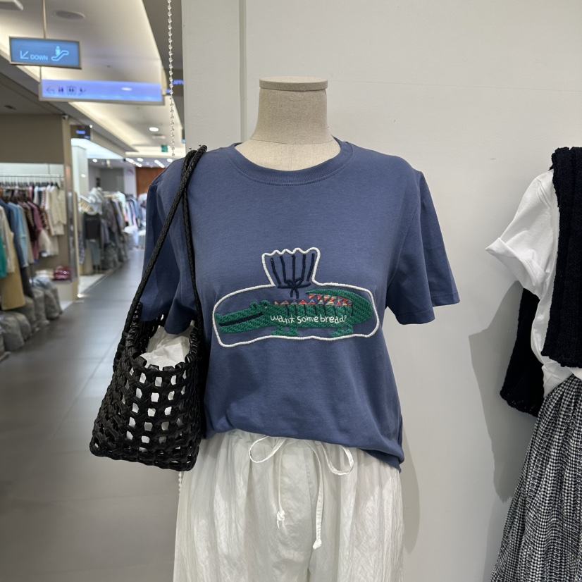 A.CES東大門實拍女裝新款職業時尚真品休閑推薦人氣26春夏T恤A.CEST恤圖色1