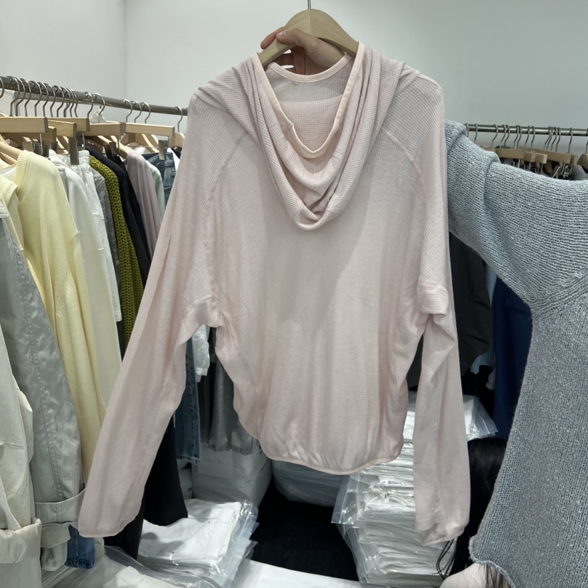 TAFFETA/MURET東大門實拍女裝新品職業時尚長袖T恤連帽衫TAFFETA/MURET長袖T恤