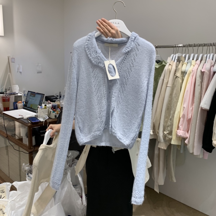 VENIR-a東大門實拍女士新品推薦休閑26春夏熱賣人氣針織衫VENIR-a針織衫圖色2