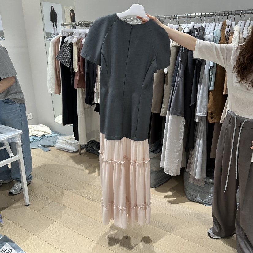 FAVOR-P韓國直郵女士新品熱賣人氣職業時尚休閑推薦連衣裙FAVOR-P連衣裙