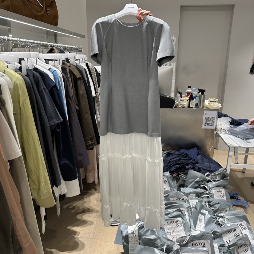 FAVOR-P韓國直郵女士新品熱賣人氣職業時尚休閑推薦連衣裙FAVOR-P連衣裙圖色1