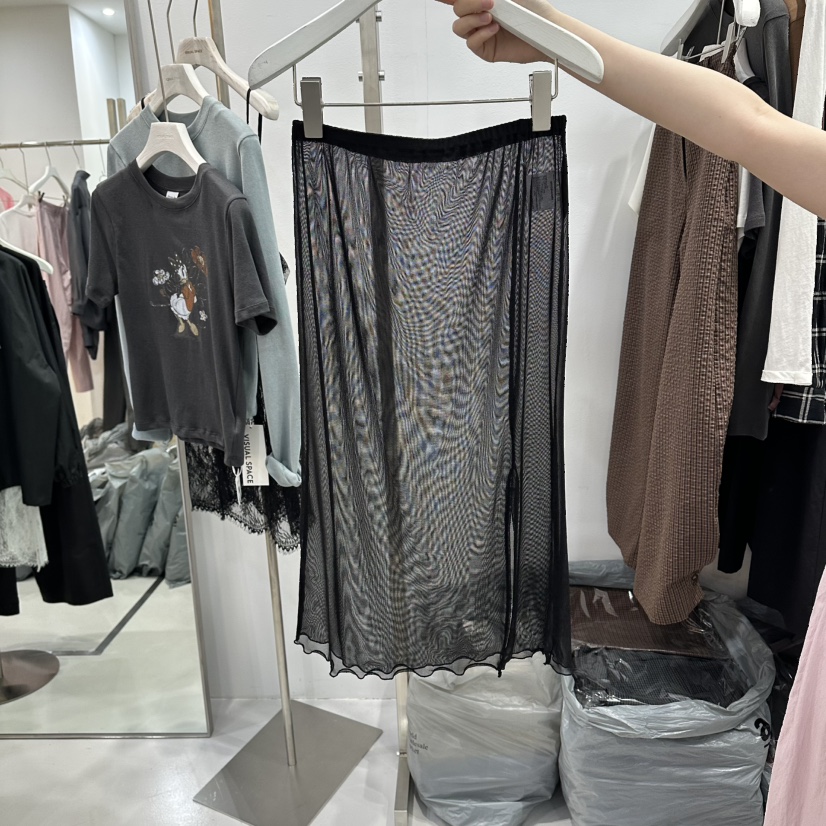 VISUAL SPACE/PAGE92/FLEISCHER韓國直郵女裝新品職業半身裙中短裙VISUAL SPACE/PAGE92/FLEISCHER半身裙/中短裙圖色2