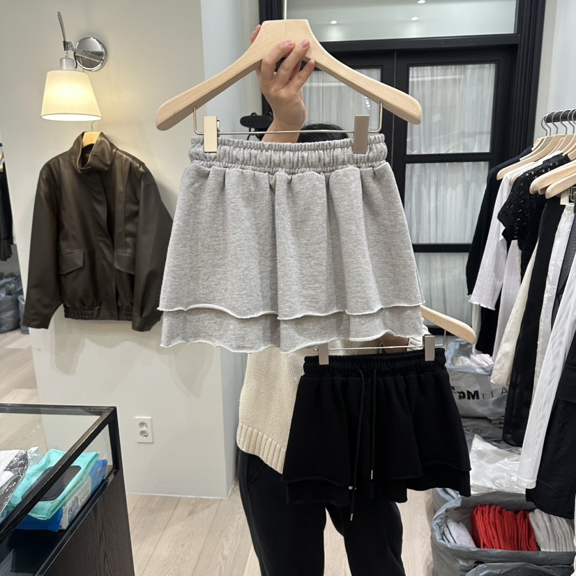 NOTTINGHAM/AVECNOUS/MODEST東大門直郵女士新款休閑短裙NOTTINGHAM/AVECNOUS/MODEST短裙